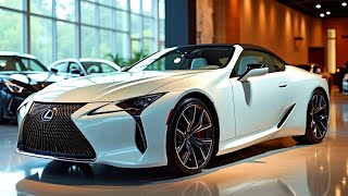 Lexus LC 500 Convertible 2025 года: мощность, роскошь и стиль