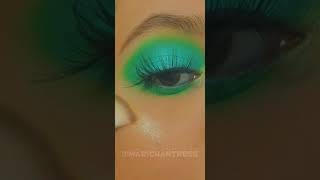 Lime Green Eyeshadow Tutorial 💚