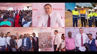 TOTAL CEO - Patrick Pouyanne visits to Uganda