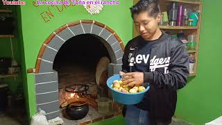 😀Nuestro hijo nos preparó estos ricos y deliciosos duraznos en dulce para comer en familia😋 #cocina