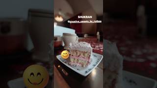 Don't Skip !! SHUKRAN CREATIVE SWEETS BY RUTBAA #shortsvideo#whatsappstatus#viral#kashmiri#kashmiri