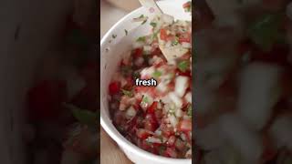 Quick & Easy Pico de Gallo Recipe! #shorts