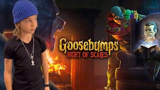 Играю в хоррор игру Goosebumps Night Of Scary! 🤯🤜🏽🤛🏽📙📜🕯