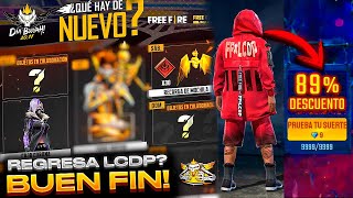 AGENDA SEMANAL (DETALLADA) ASI FUNCIONAN LOS EVENTOS - BUEN FIN , SKIN LEGENDARIA Y MAS FREE FIRE