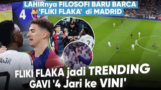 Era Fliki Flaka!  Saat Gavi dimasukan cuma buat Ngeledek VINI ‘4 Jari untuk 4 Gol’ Offside Trap