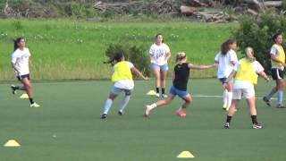 Training with PDA's U23 ECNL Women 7-9-15