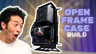 Open-frame case XTIA Xproto-L v2 ITX Build:  Intel i7-14700K, RTX 4080 SUPER