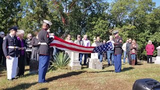 Military Funeral Service with Honors and Doves in Wright City Missouri