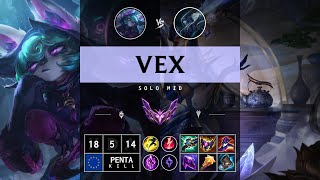 Vex Mid vs Lissandra - EUW Master Patch 14.12