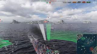 WOWS DEVONSHIRE 129 kDM, Kraken, lost