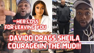 Davido stands up for his isreal as he mocks his exwife Sheila for been unhappy afta she left isreal