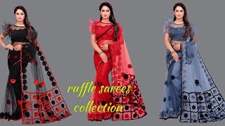 💞amazing ruffle sarees collection💞designer ruffle sarees online shopping💞bollywood ruffle sarees 269