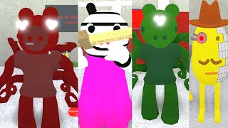 Roblox: PIGGY All Jumpscares - Custom jumpscares - Chapter 1 2 3 4 5 6 7 8 9 10 12 13