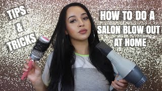 IN-DEPTH HOW TO:SALON BLOW OUT AT HOME:LONG WAVY/CURLY HAIR