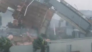 Amphan cyclone live footage Kolkata