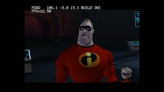 The Incredibles: Debug% speedrun in 14:08 (WR)