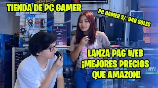 TIENDA DE PC GAMER ABRE PAG WEB CON LOS MEJORES PRECIOS