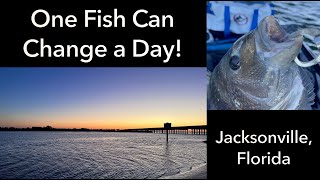 Kayak Fishing in Jacksonville, FL for Dinner (FORT GEORGE INLET)