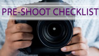 Real Estate Pre-Shoot Checklist