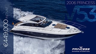 2006 Princess V53 'Aquaviva' | V-Hull Motor Yacht | FOR SALE in Mallorca, Spain