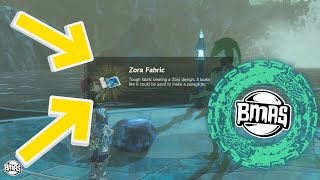 Want the Zora Fabric in Zelda: TOTK? I'll Show You!!