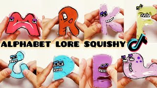 diy alphabet Lore squishy with nano tape series !🌟part 1🌟/ Alphabet Lore