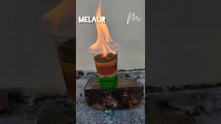 ख़तरनाक आग लग गई 🔥 🔥 amazing science experiment !! #experiment #trendingshorts #shorts #hack #melaur