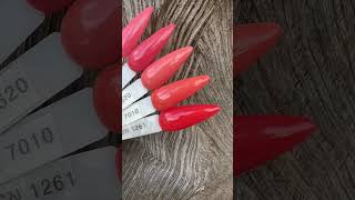 Jasno Pomarańczowe Pudry Tytanowe Manicure Tytanowy NSN New Style of Nails #paznokcie #nails #nails