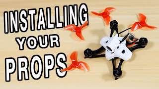 How to Install Drone Propellers