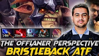 Ammar "ATF" Bristleback Offlaner - Dota 2 Pro Full Gameplay Patch 7.37D