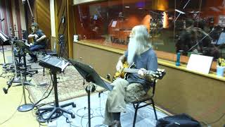 Lee Sklar, Dick Wagner recording "If I Had the Time (I Could Change the World),"