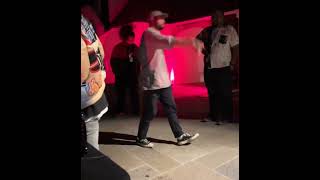 Noah Centineo dancing at his birthday party