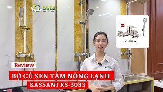 Giới thiệu Bộ củ sen tắm nóng lạnh KS - 3083