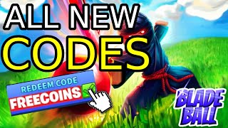 *NEW* ALL WORKING CODES FOR BLADE BALL! ROBLOX BLADE BALL CODES NOVEMBER 2023