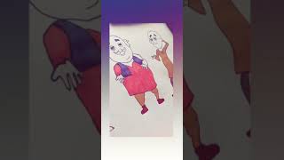 Motu-patlu | short video | @nidabaig sketches