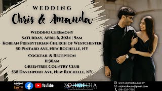 WEDDING OF CHRIS & AMANDA