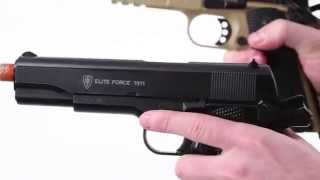 Elite Force 1911 Review - CO2 Gas Airsoft Guns