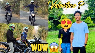 Valentine's Day Special 😘// Extreme Ride with Modified Ns200 & MT15 .