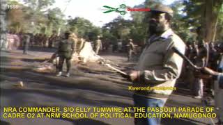 NAMUGONGO POLITICAL SCHOOL 1986: Fagil Mandy Graduated from this NRM Political School