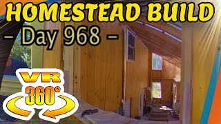 Homestead Building - Venting a Greenhouse, Efficient Lumber Use