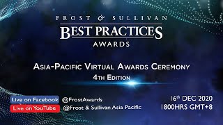 2020 Frost & Sullivan Asia-Pacific Best Practices Virtual Award Ceremony - 4th Edition