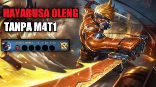 GAMEPLAY HAYABUSA + BUILD TERSAKIT DAN TERKUAT | Mobile Legends