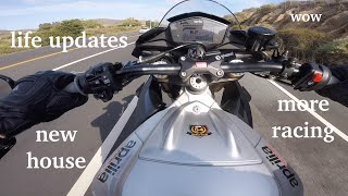 Aprilia Tuono V4 1100 Factory Motovlog - Life Updates, Wheelies & a Wild MV Agusta Brutale RR