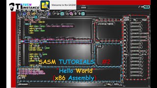 SASM Tutorial # 2: Hello World | GNU Assembler