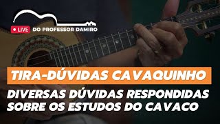 Live de Tira-Dúvidas Sobre os Estudos do Cavaquinho - Professor Damiro