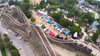 Cedar Point Amusement Park - Sandusky OH - Filmed via DJI Phantom 2 Drone