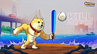 ZERO KILL CHALLENGE WITH DOGE IN MUMBAI MAP | BATTLE STARS GAMEPLAY