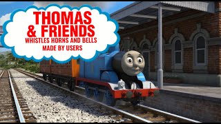 All Thomas & Friends Whistles Horns And Bells And Others (4K)