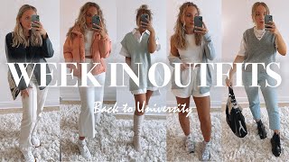 WEEK IN OUTFITS: BACK TO UNI & STYLING NEW IN ZARA, PRIMARK & MORE