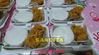 Sandita Fried Chicken terima pesanan nasi kotak / nasi box ayam goreng crispy - 082213134546